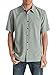 Quiksilver Waterman Men's Cane Island Comfort Fit Button Down Casual Shirt, Shadow, L