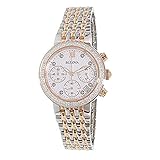 Bulova Two-Tone Rose Gold Diamond Watch