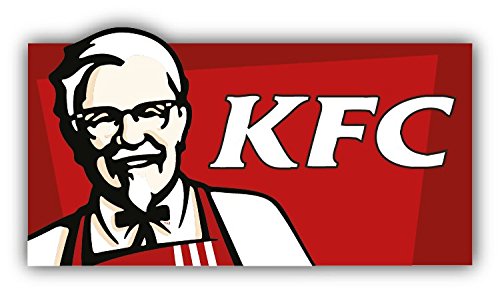 KFC Kentucky Fried Chicken 6 Stickers
