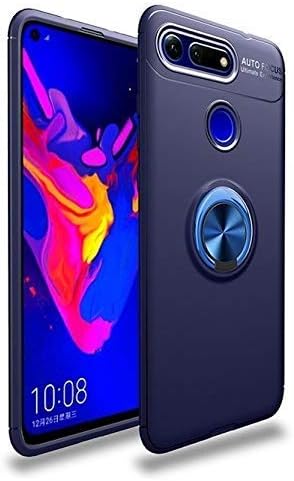 LEMCAS Sleek AutoFocus 360 TPU Ring Back Case Cover for Honor View 20 - Blue