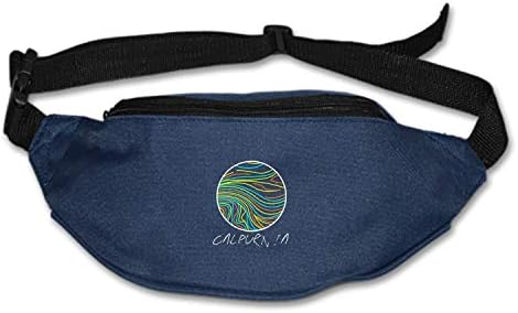 Fitch Forster Fashion Calpurnia Band Fanny Bag Black Female/Male Adjusted Belt Bag Ladies Casual Waist Pack