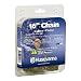 Husqvarna chainsaw chain 16-Inch .043 gauge 3/8 pitch low kickback low-vibration