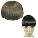 Straight Bangs Smooth Extensions Fringe Wig (Model: Jf010319) (Light Brown)
