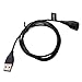 TUSITA Charger For Fitbit One (3.3ft/100cm), Replacement USB Charge Charging Cable Cord Wire Dock