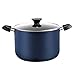 Cook N Home Nonstick Stockpot with Lid, 8 Quart, Blue
