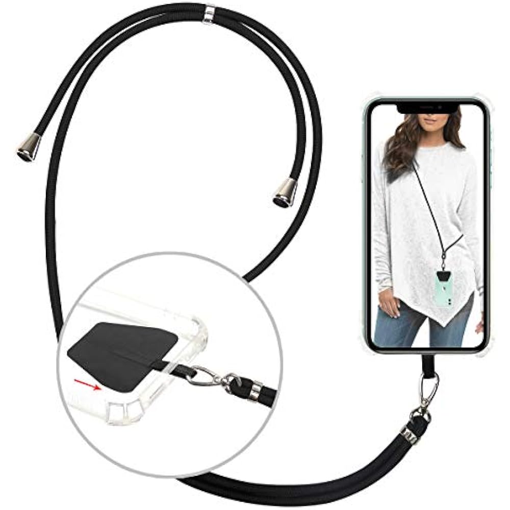Takyu Phone Lanyard, Universal Cell With Adjustable Nylon Neck Strap
