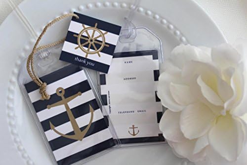 50 Nautical Luggage Tag Favors $1.25 ea.