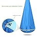 INTEY Kids Hanging Chair Child Pod Swing Chair Nook Kids Hammock Chair for Outdoor and Indoor Use