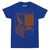 Harry Potter Ravenclaw Crest Adult T-Shirt (Medium) Blue
