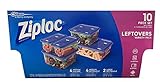 Ziploc Food Storage Containers (5 Count - Variety Pack)