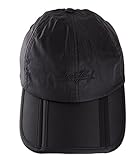 Sumolux Men and Women Outdoor Sun Waterproof Quick-drying Long Brim Collapsible Portable Hat