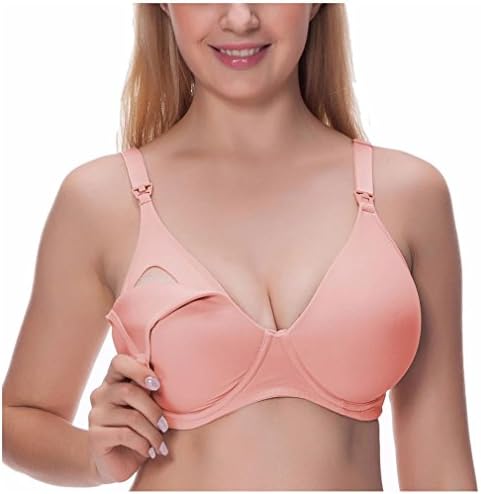 NKL Breastfeeding Padded Maternity Breastpump Underwire Nursing Bra Full Sling