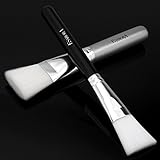 Facial Mask Brush, ESARORA SkinSoft Face Mask Brush 2 Piece (1 big size & 1 small size) Professional Quality for Applying Facial Mask Eye Mask or DIY Needs (Big Size)