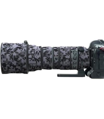 Neoprene Lens Cover For Sigma 150-600mm F5-6.3 DG DN OS Sports (Sony E) - Forest Camouflage Pattern