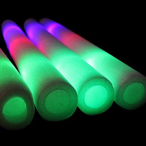 image for Gbell 10Pcs LED Party Glow Sticks Fun,Flashing Light Effect Sticks, Co