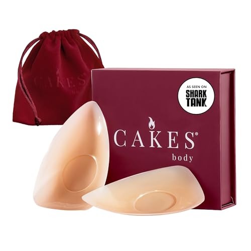 CAKES Body® Sticky Triangle Nipple Covers for Women - The Viral Sticky Boobs With an Adhesive-free nip nook™