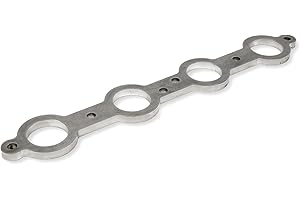 MAPerformance Stainless Steel Exhaust Manifold Header Flange Against Deformations Caused High Heat Compatible with Gm LS1 LS2 LS3 LS6 LSX