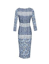 Vestidos de trabajo para mujer de noche para fiesta Bodycon de longitud media con vaina arrugada