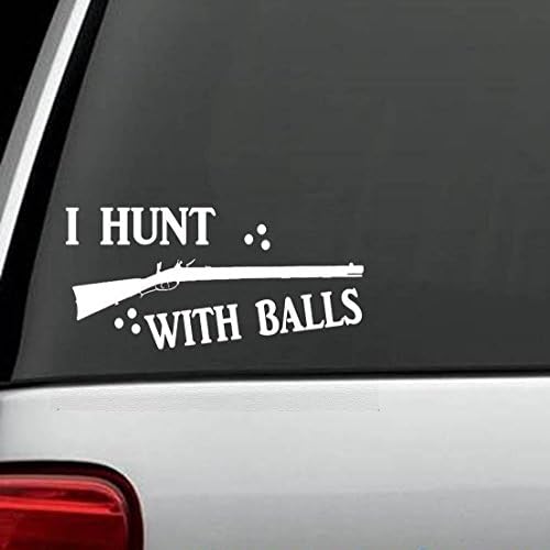 lack Powder Muzzleloader Hunting Gun Ammo Decal Sticker Vinyl Sticker Decal For Car Truck SUV Window Vinyl Sticker