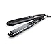 Professional 450F Ceramic Vapor Steam Hair Straightener with Argan Oil Infusion Steam Flat Iron Ceramic Vapor Fast Heating Iron (Color:Black)