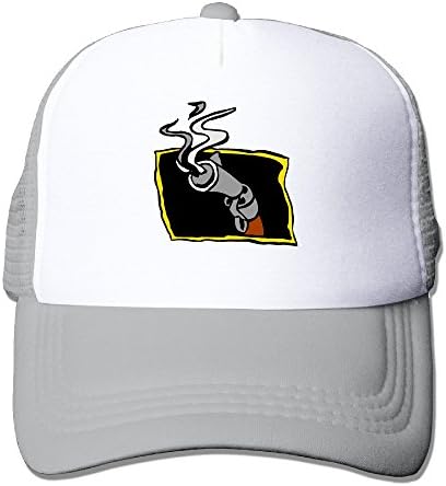 No Smoking Gun Caps Unisex Mesh Baseball Hat