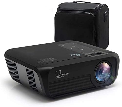 Mini Smart Projector P10 HD 1080P Supported, Home Theater Video Projector with 176” Projector Size 55000 Hours, Compatible with TV Stick,HDMI,AV, USB,Laptop