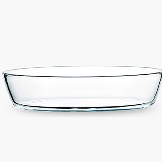 Zhao Li Bandeja del Horno de microondas - Óvalo - Plato de Vidrio ...