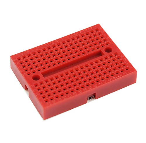 LampVPath [12Packs] 170 Points Mini Small solderless breadboard for Arduino Proto Shield (6 colors) - Thumbnail 3