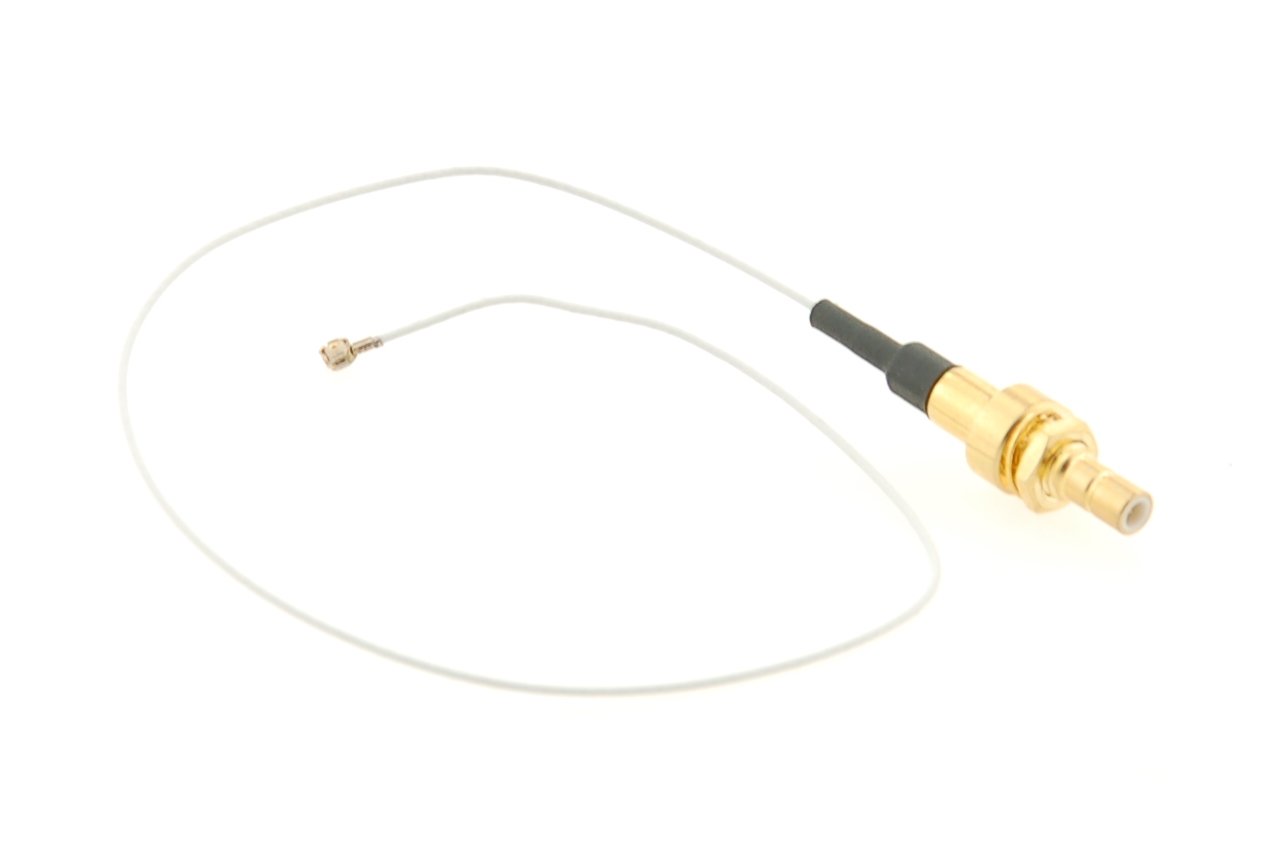 Alda PQ Antenna Connection cable with built-in socket 25cm for SMB/M to GSC