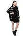Long Fashion Plaid Wrap Scarves for Women Winter Soft Scarf Black and White