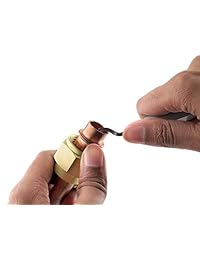 Herramienta desbarbadora, de la marca General Tools, con cabezal giratorio
