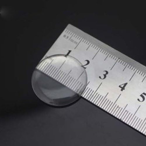 Yoogeer 100Pcs 1" Round Stickers 3D Clear Epoxy Adhesive Circles Bottle Cap Anti-Scratch, 1 inch (2.54cm) with 1.5mm thickness - Image 4