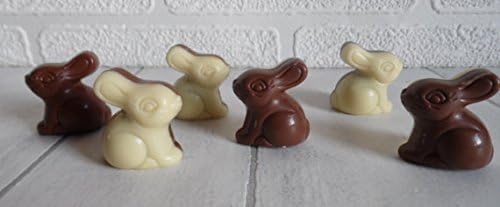 Treat Pack of 6 Rabbit Pralines - Easter Chocolate - Easter Gift, Treat Yourself!
