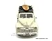 20028cm Yatming - Ford Woody w/ Surfboard (1948, 1:18, Cream) 20028 Diecast Car Model 1 18 Vehicle Toy Auto Automobile Metal