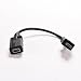 Micro USB male to Mini USB female Data Sync Charge Adapter