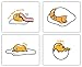 Gudetama Deluxe Art Poster Collection - The Lazy Egg - Set of 4 8x10 Photos