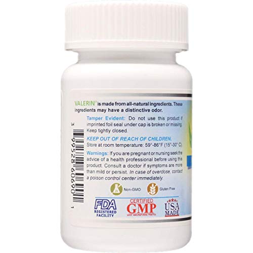 Valerian Natural Relaxant for Tension Relief, Stress Relief, Leg Cramp