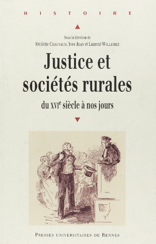 Justice et sociétés rurales