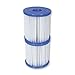 Bestway Flowclear Type V/Type K 330 GPH Replacement Filter Cartridge (6 Pack)