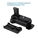 Powerextra Battery Grip + AA-size Battery Holder For Canon EOS 1100D 1200D 1300D/Rebel T3/T5/T6 With Infrared Remote Control Work with 2 Pcs LP-E10 or 6 AA-size batteriesthumb 2