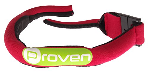 Premium Floating Sunglass Strap; Highly Visible Neoprene Sunglass Holder that Floats; Suitable for Men, Women and Kids (Red) - Thumbnail 5