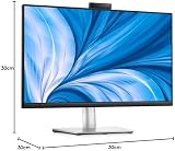 Dell C2723H 27" FHD 1080p IPS Video Conferencing Monitor 5MP Camera Mic Speakers view 7