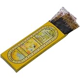 India Temple Incense Sticks. 120 Stick Package. 150 Grams with Xtrendy Wooden Incense Holder