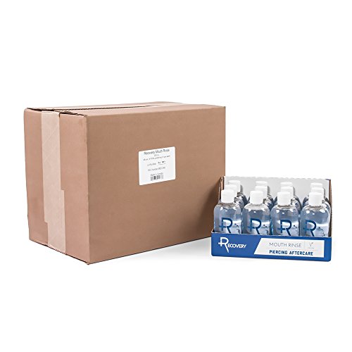 Recovery Oral Piercing Aftercare Sea Salt Mouth Rinse Alcohol Free