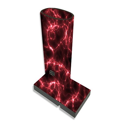 Pax Vaporizer by Ploom Vape E-Cig Mod Box Vinyl DECAL STICKER Skin Wrap / Red Lightning Storm Electric