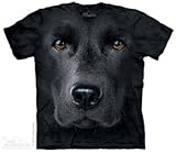 The Mountain Black Lab Face T-Shirt