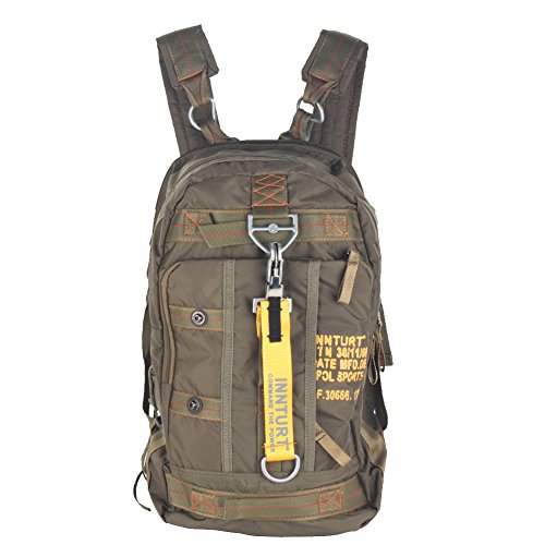 Innturt Classic Backpack Bag Daypack Laptop Backpack School Hiking Green