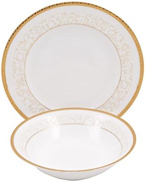 DANIELA BONE CHINA FRUITS AND BREAD & BUTTER SET