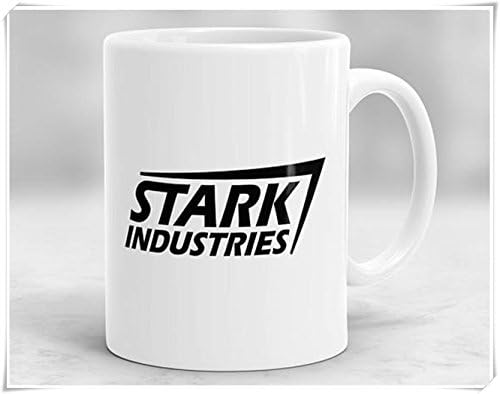 Stark Industries Mug, Iron Man Cup, High Gloss Coffee Mug 11oz