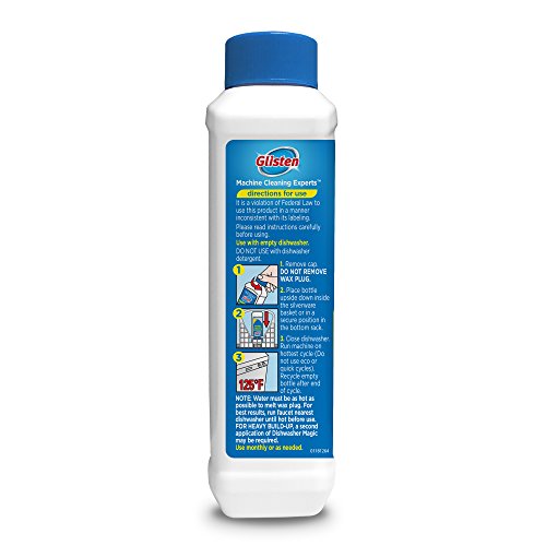 Glisten GLISTENDM06N12oz DM06N Dishwasher Magic Cleaner and Disinfectant, 1Pack Pricepulse